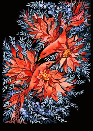 Original Floral Paintings by Ella Jensen