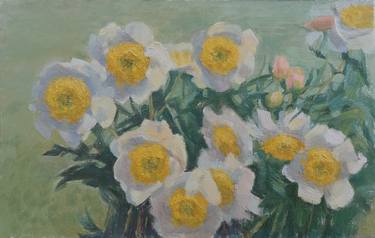 Print of Realism Garden Paintings by Sofija Maliukova