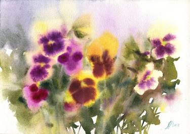 Print of Fine Art Floral Paintings by Sofija Maliukova