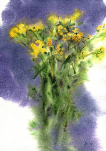 Tansy - watercolor thumb