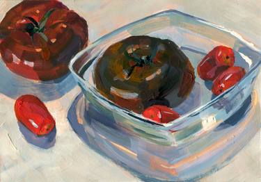 Original Fine Art Food Paintings by Sofija Maliukova