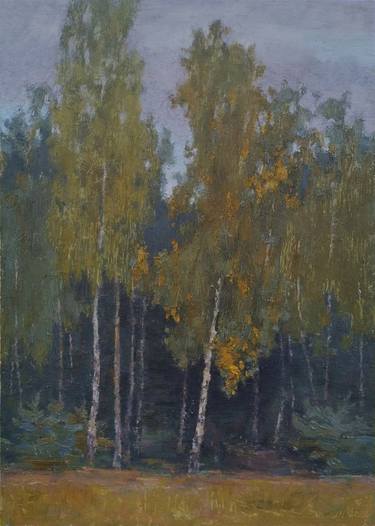 September evening - oil on Canvas thumb