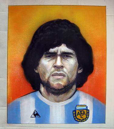 Maradona's look thumb