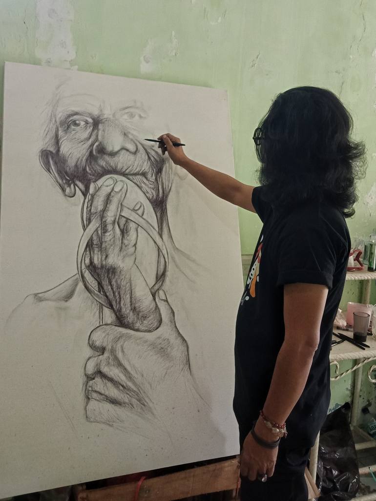 Original Conceptual Body Painting by Asep Dheny