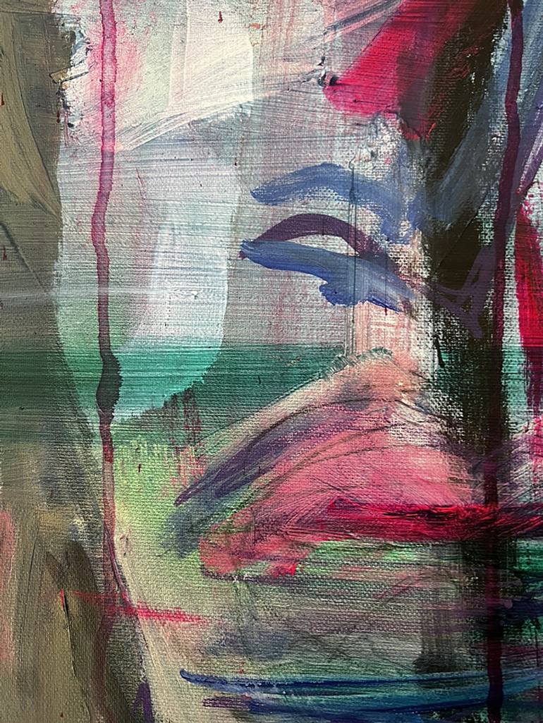 Original Contemporary Abstract Painting by louise Duggan