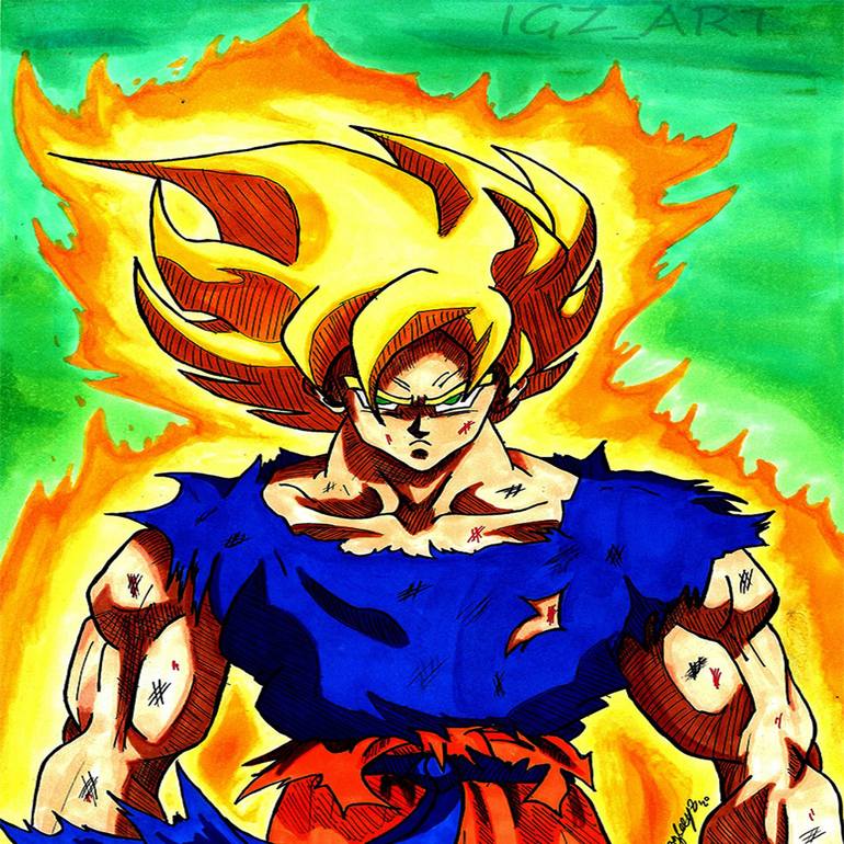 Goku - Super Sayajin Namek | Poster