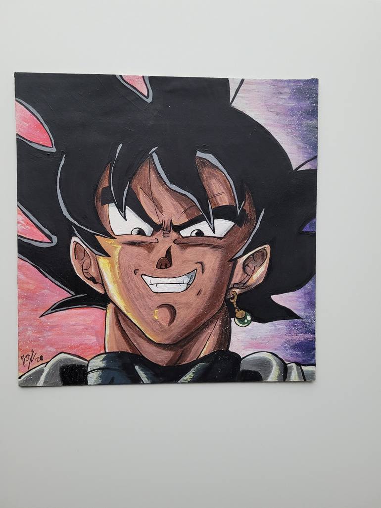 Goku Black Drawing  Dragon ball painting, Dragon ball art, Dragon ball  artwork