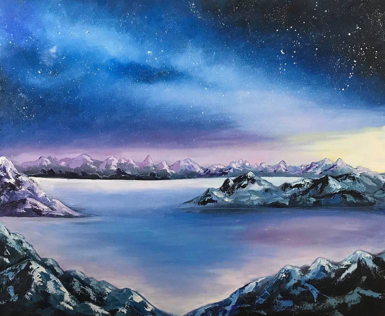 Original  Painting by olha karavayeva