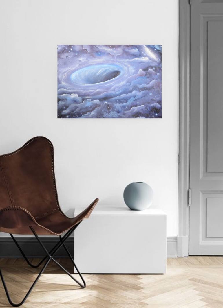 Original Outer Space Painting by Olha Karavayeva