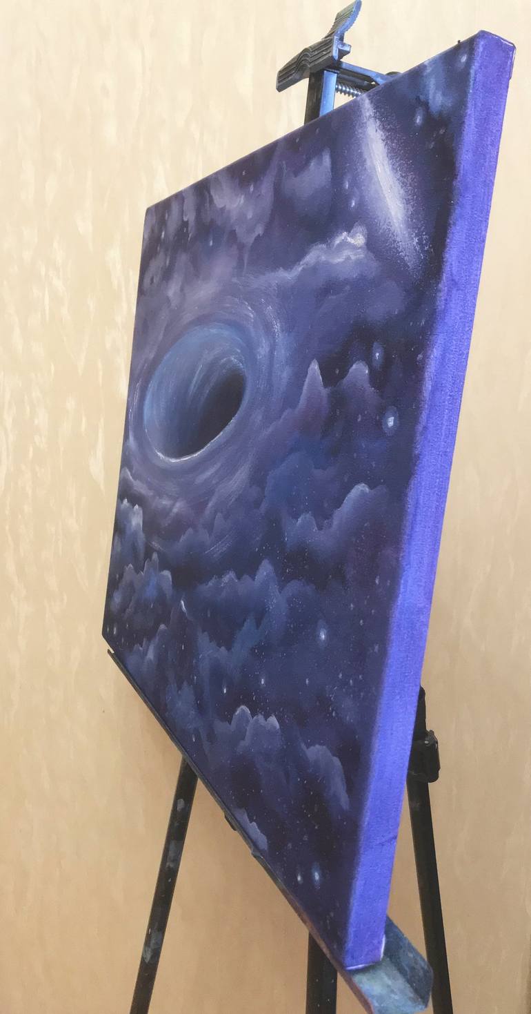 Original Outer Space Painting by Olha Karavayeva