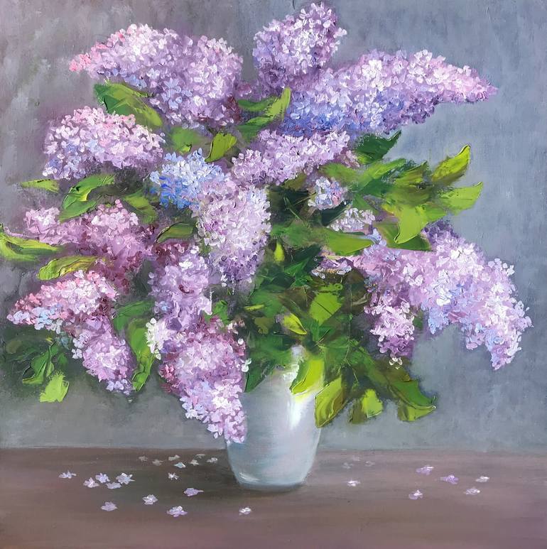 SPRING MOOD Painting by Olha Karavayeva | Saatchi Art