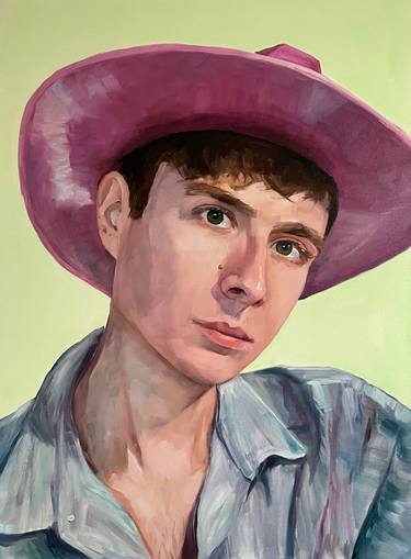 Pink Cowboy(self portrait) thumb