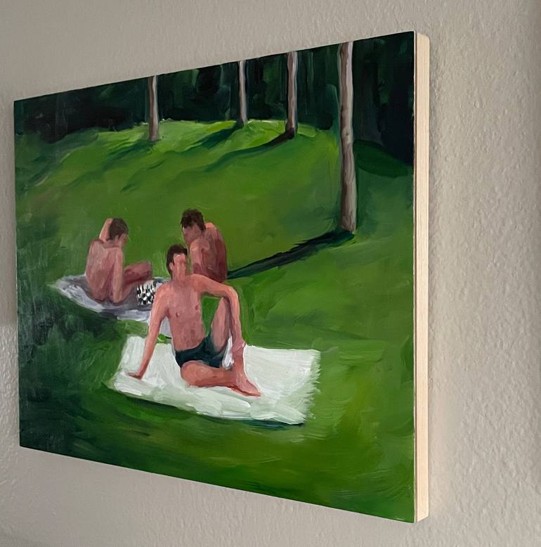 Original Contemporary Men Painting by Kory Alexander