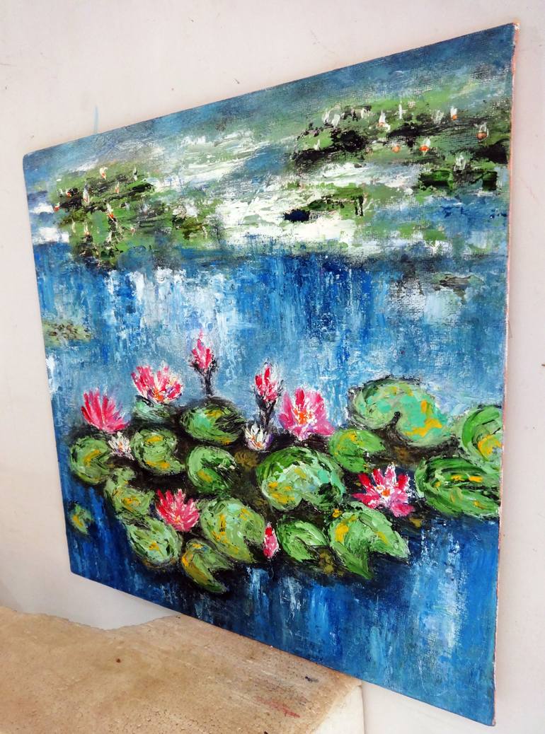 Original Floral Painting by Indrani Ghosh