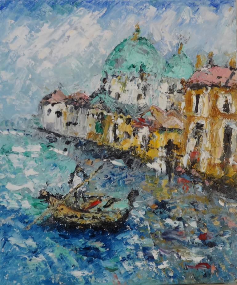 Print of Contemporary Boat Paintings by Indrani Ghosh