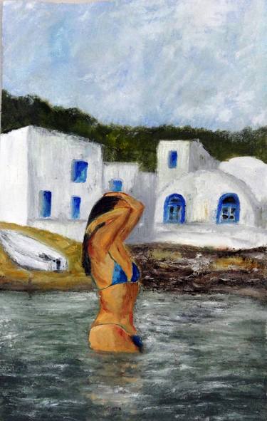 Original Impressionism Women Paintings by Indrani Ghosh