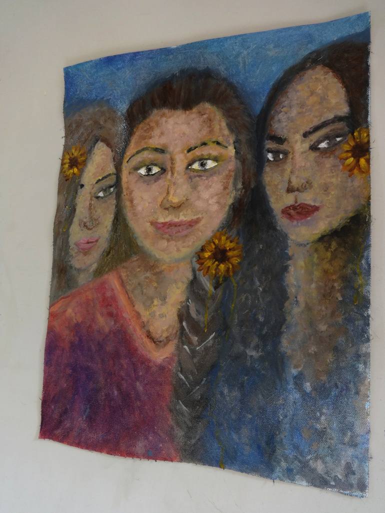 Original Portrait Painting by Indrani Ghosh