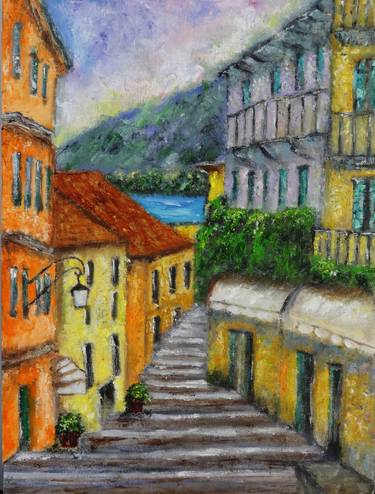 Original Impressionism Architecture Paintings by Indrani Ghosh