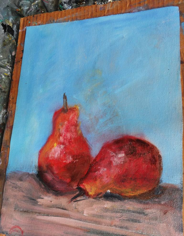 Original Impressionism Still Life Painting by Indrani Ghosh