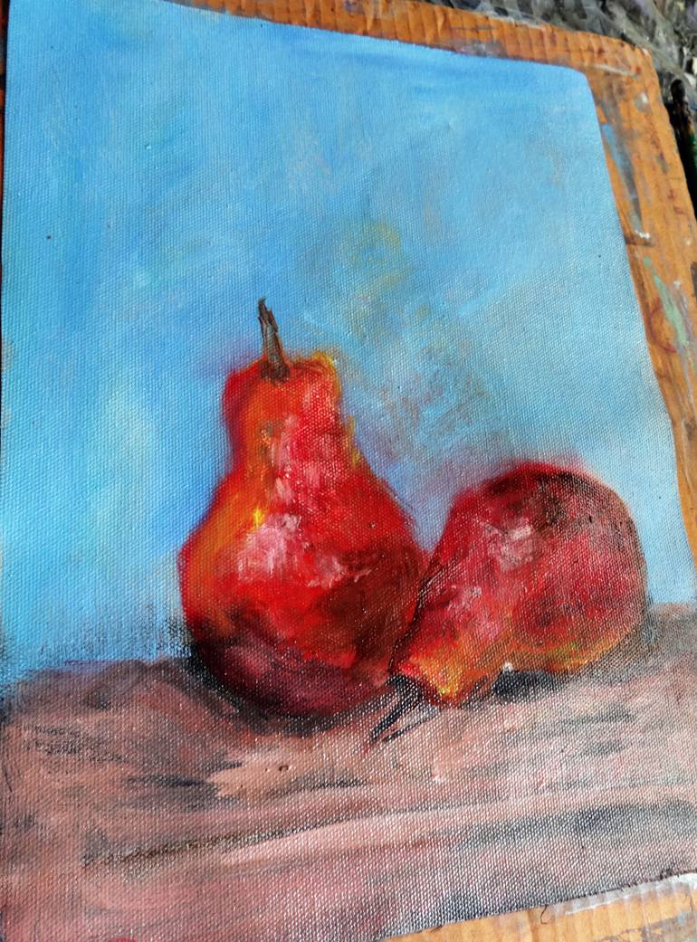 Original Impressionism Still Life Painting by Indrani Ghosh