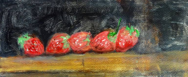 Original Impressionism Still Life Painting by Indrani Ghosh