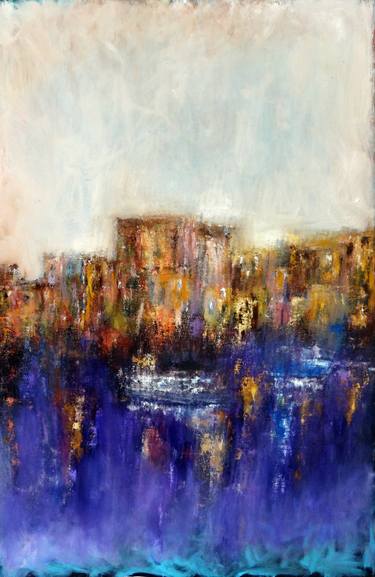 Original Abstract Expressionism Abstract Paintings by Indrani Ghosh