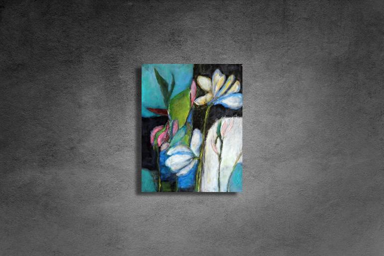 Original Abstract Expressionism Abstract Painting by Indrani Ghosh