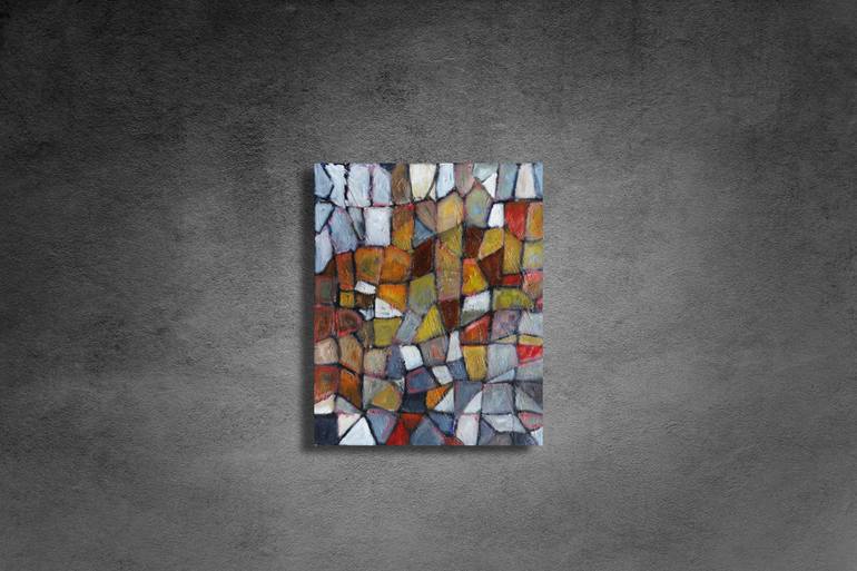 Original Abstract Expressionism Abstract Painting by Indrani Ghosh