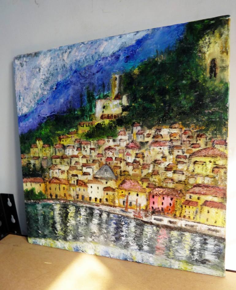 Original Impressionism Landscape Painting by Indrani Ghosh