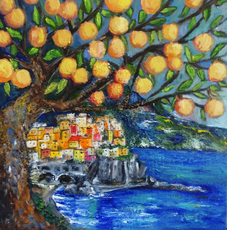 Print of Impressionism Landscape Paintings by Indrani Ghosh