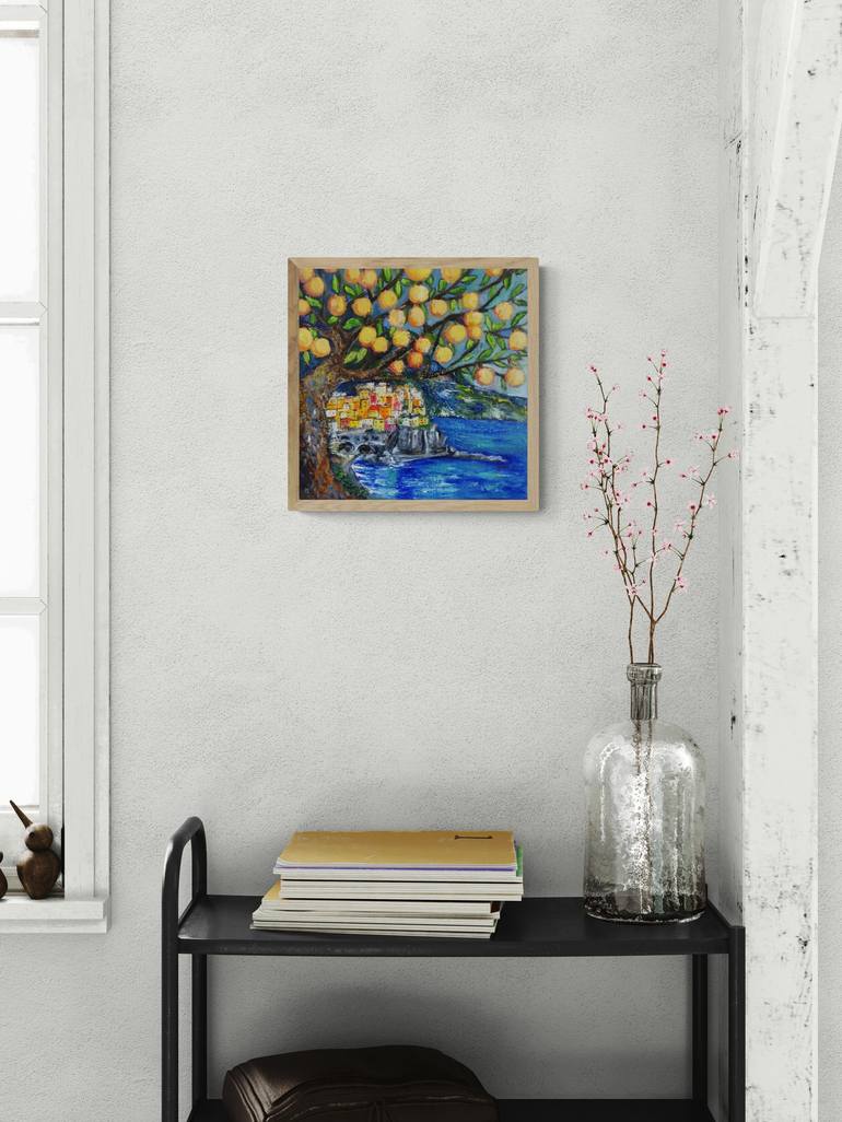 Original Impressionism Landscape Painting by Indrani Ghosh