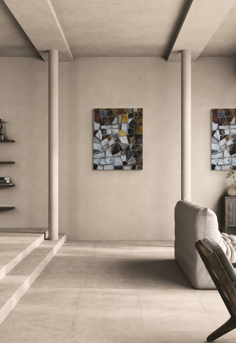 Original Abstract Expressionism Abstract Painting by Indrani Ghosh