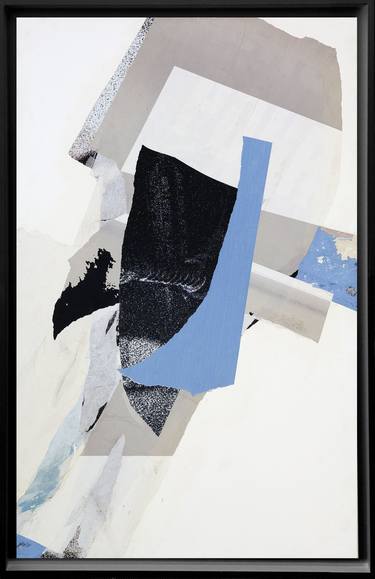 Original Abstract Collage by Jean-Jacques ANDRE