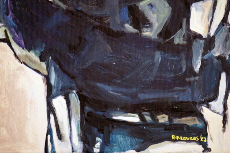 Original Cubism Other Painting by Christos Baloukos