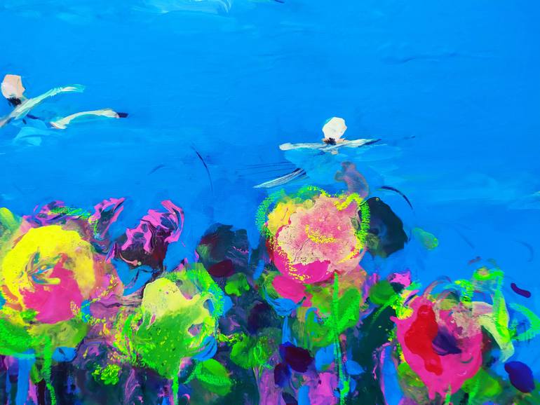 Original Figurative Seascape Painting by Christos Baloukos