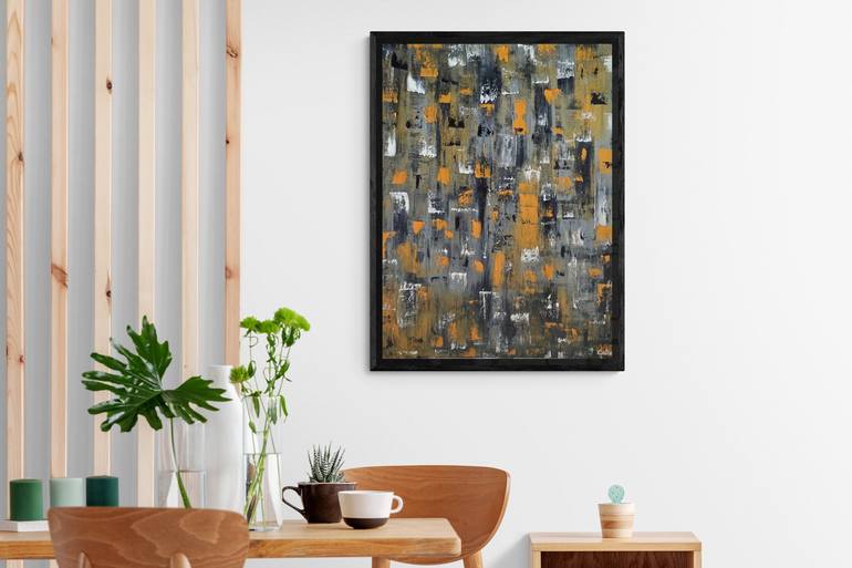 Original Expressionism Abstract Painting by CALIZ- SANDRINE BOLLAERT