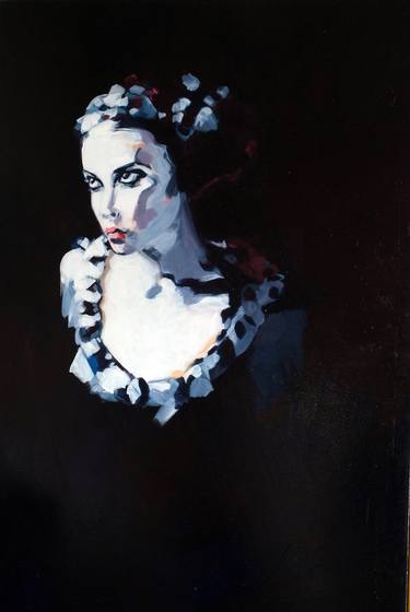 Print of Portrait Paintings by Pat Dumez