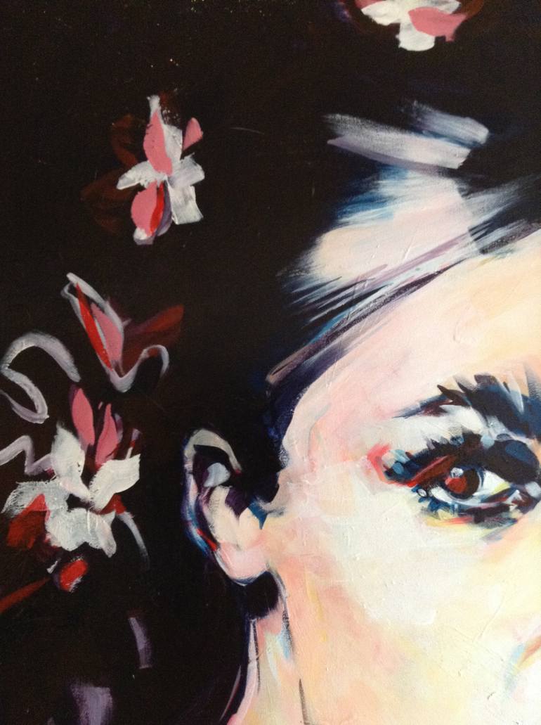 Original Figurative Pop Culture/Celebrity Painting by Pat Dumez