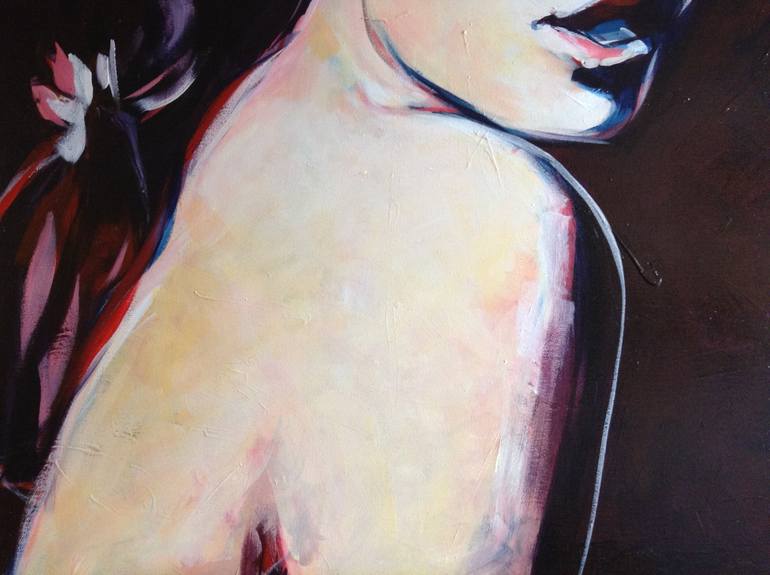 Original Figurative Pop Culture/Celebrity Painting by Pat Dumez