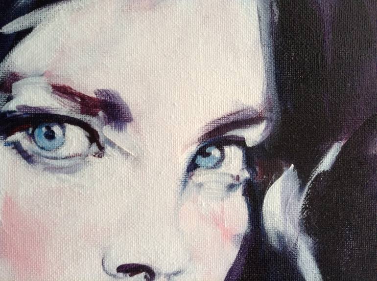 Original Figurative People Painting by Pat Dumez