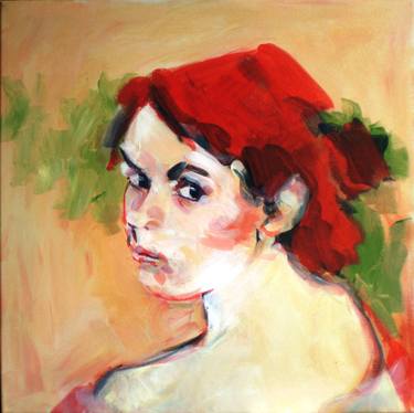 Original Expressionism Portrait Paintings by Pat Dumez