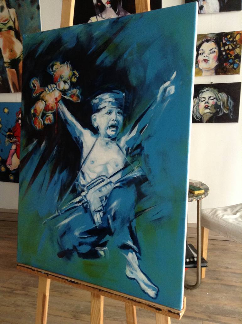 Original Expressionism Other Painting by Pat Dumez