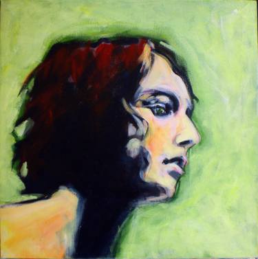 Print of Expressionism Portrait Paintings by Pat Dumez