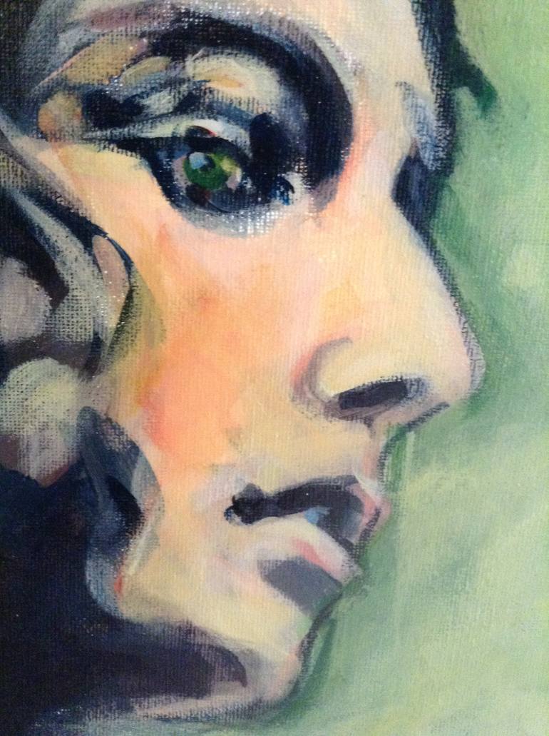 Original Contemporary People Painting by Pat Dumez