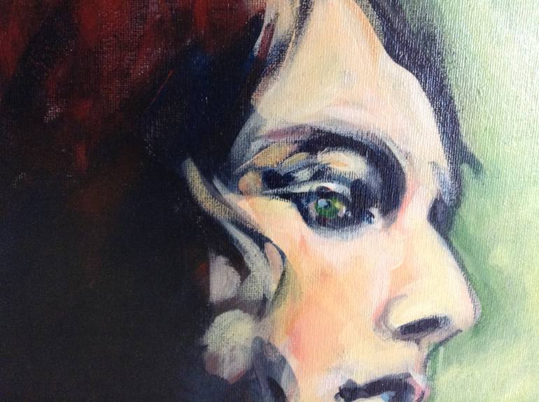 Original Contemporary People Painting by Pat Dumez