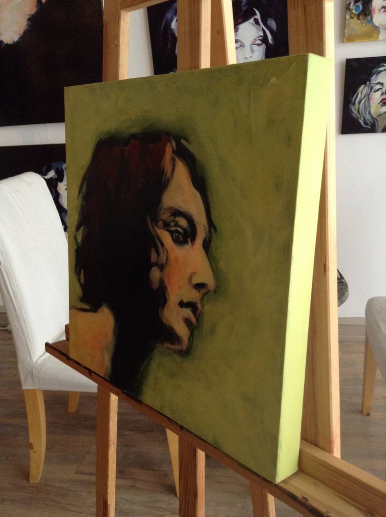 Original Contemporary People Painting by Pat Dumez