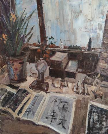 Print of Expressionism Still Life Paintings by Chunming Yuan