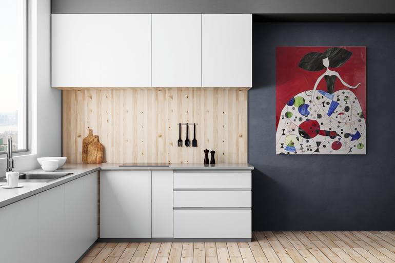 Original Art Deco Women Installation by Mauricio Aybar   Andrea Castiglione