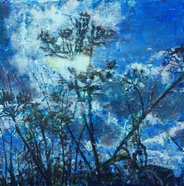 Saatchi Art Artist Hanneke Naterop; Paintings, “Hogweed against the sunlight” #art