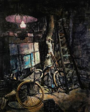 Saatchi Art Artist Hanneke Naterop; Paintings, “The Basement” #art